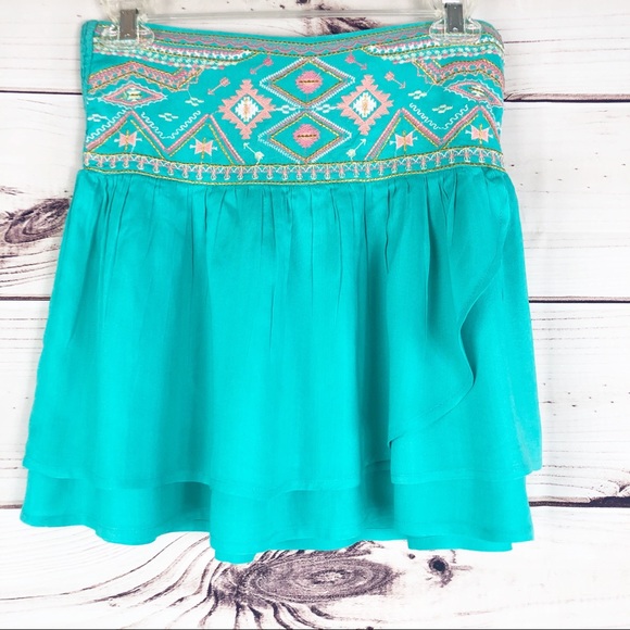 z & l Dresses & Skirts - Sk34 Z & L tribal print mini skirt